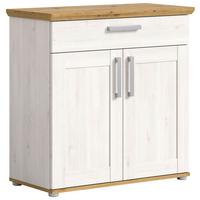 Ormarić Za Cipele Verona - srebrne boje, Konvencionalno, drvni materijal/plastika (90/88/37cm) - Modern Living