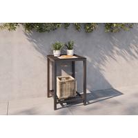 KUCHNIA ZEWNĘTRZNA MILAN - antracytowy, Modern, tworzywo sztuczne/metal (60/84/61,5cm) - Ambia Garden