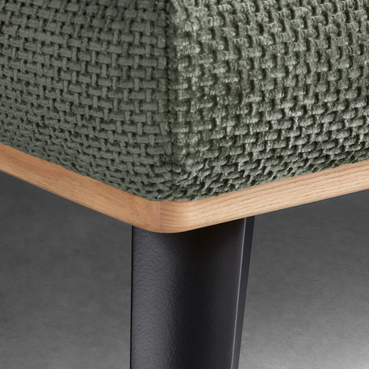 Sarokkanapé Royce - olívazöld, Modern, textil (283/81-105/194cm) - Premium Living