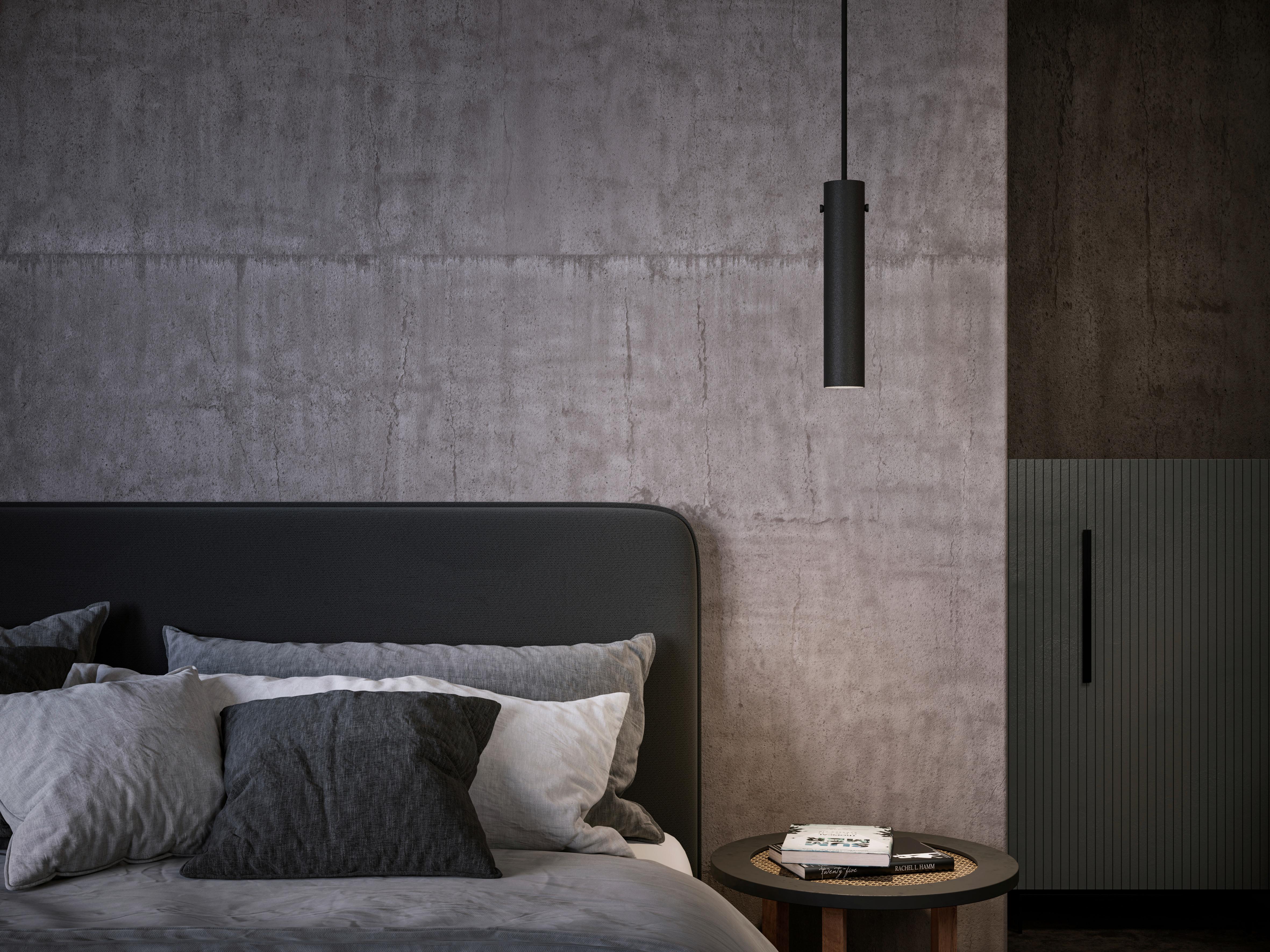 LAMPA WISZĄCA 1533086 TYSON - czarny, Design, metal (6/30cm) - Belid