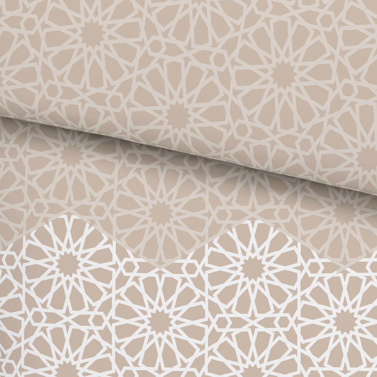 BETTWÄSCHESET CAROLINE - Naturfarben, Konventionell, Textil (160/210cm) - Modern Living