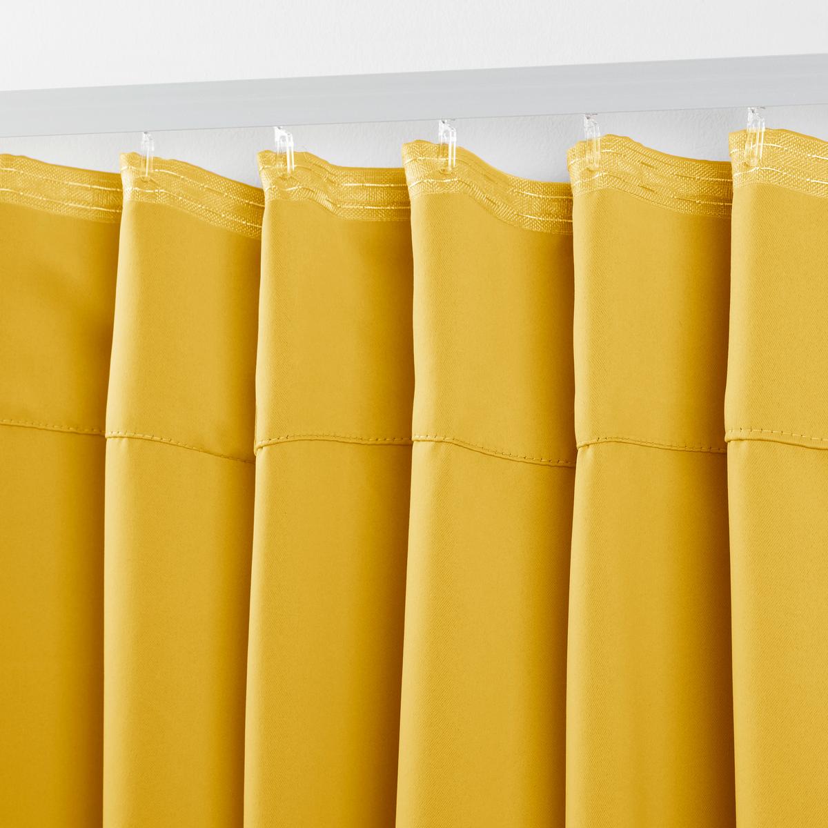 Sötétítőfüggöny Riccardo Riccardo - sárga, Modern, textil (140/245cm) - Premium Living
