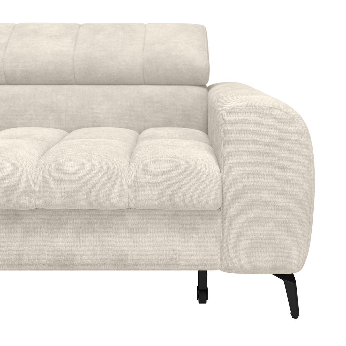 Coltar VOLF - crem/negru, Trend, plastic/textil (203/261cm) - Modern Living