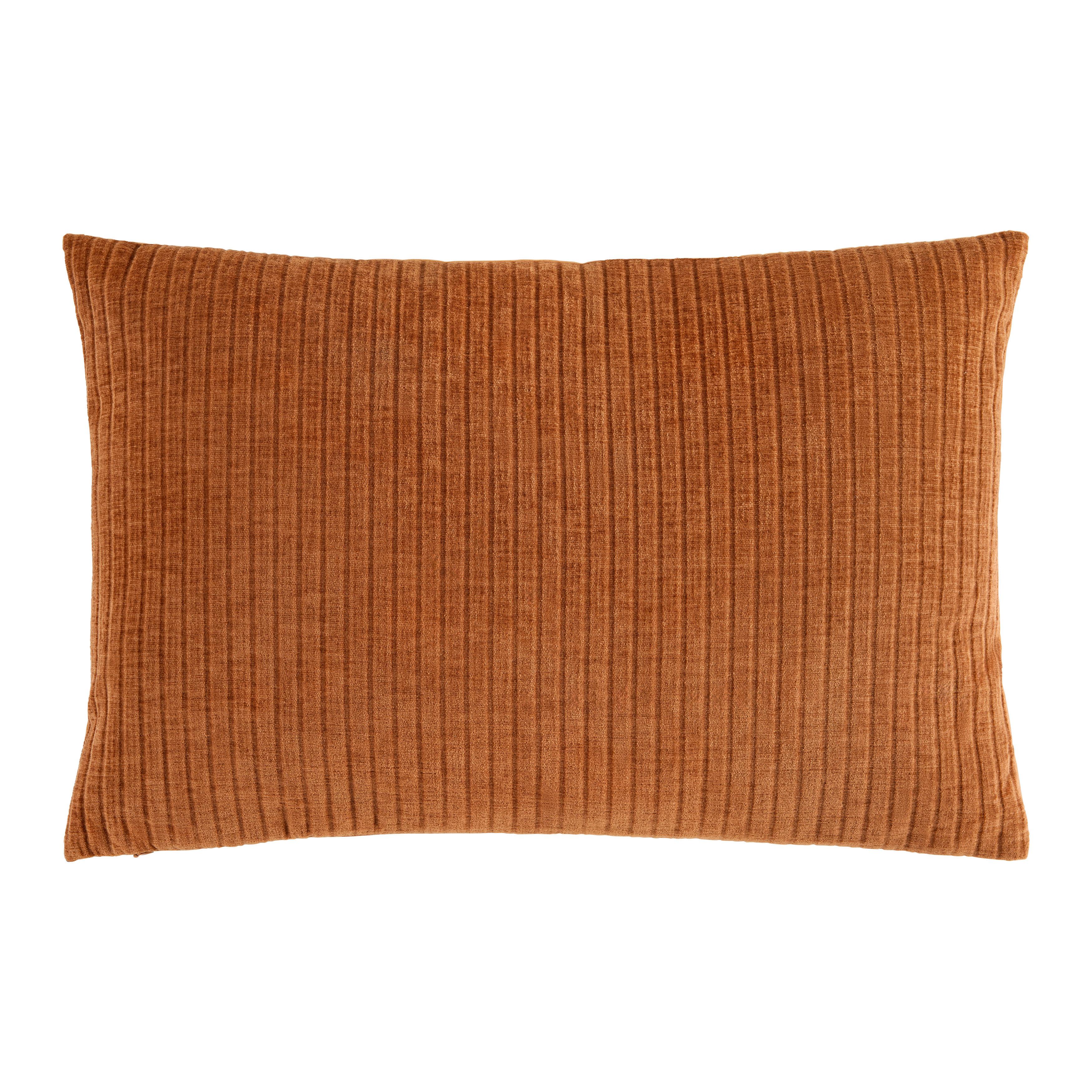 PRYDNADSKUDDE PABLO - rostfärgad, Modern, textil (40/60cm) - Premium Living
