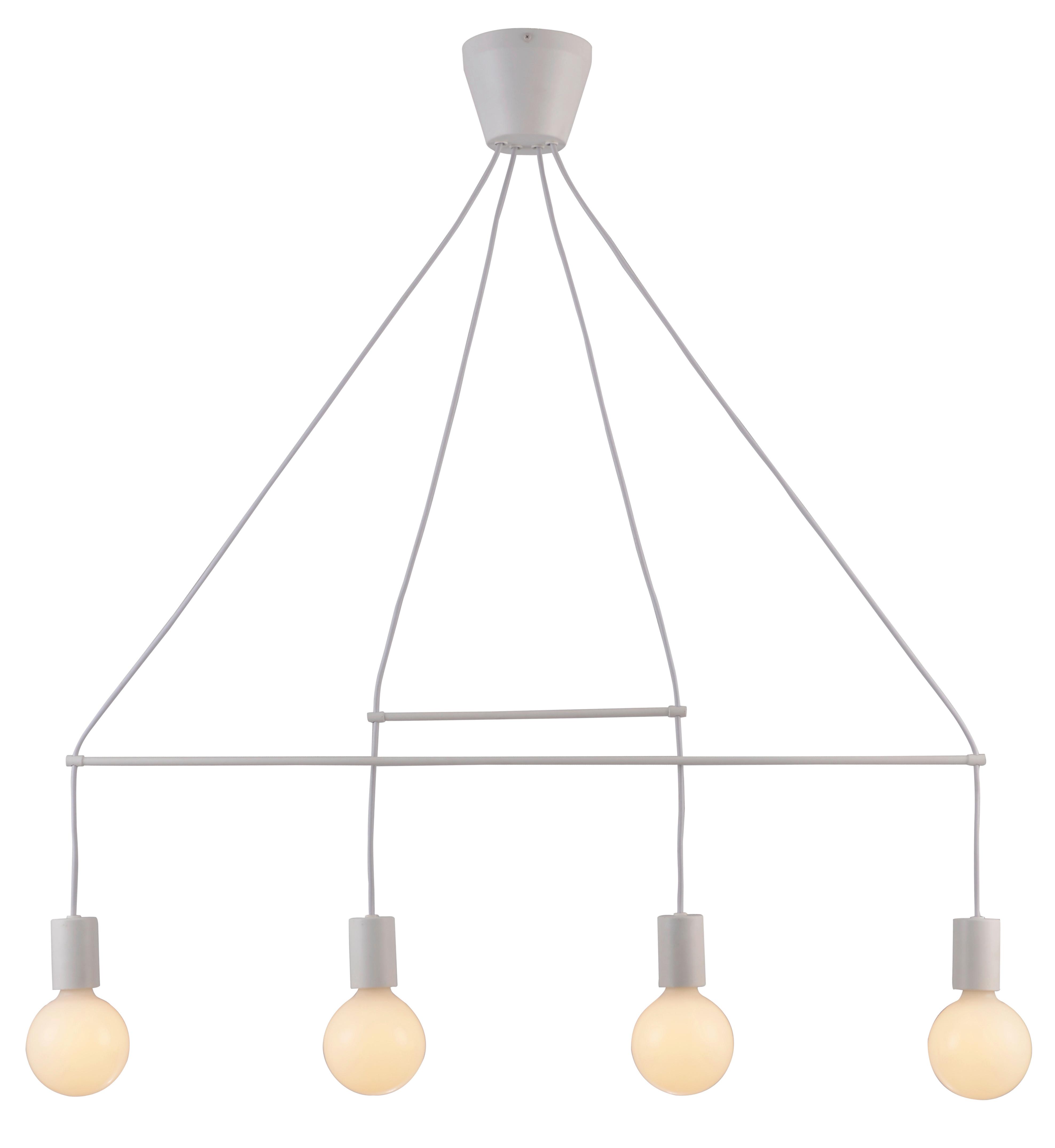 Viseća Svjetiljka Alto - bijela, Design, metal (94/10/95cm)