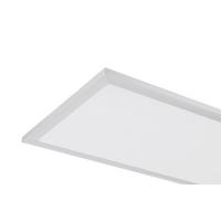 LED-Deckenleuchte Cornelius Silberfarben/Weiß max. 36 Watt - Silberfarben/Weiß, MODERN, Kunststoff/Metall (120/30/7,5cm) - Mömax