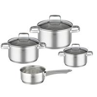 ZESTAW GARNKÓW 132021 RÖSLE - kolor stalowy, Basics, metal (31/53/23cm) - Rösle