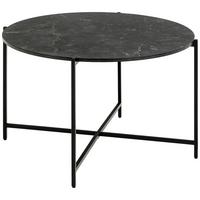 Stolić Lamoine - crna, Moderno, drvni materijal/metal (70/70/42cm) - Modern Living