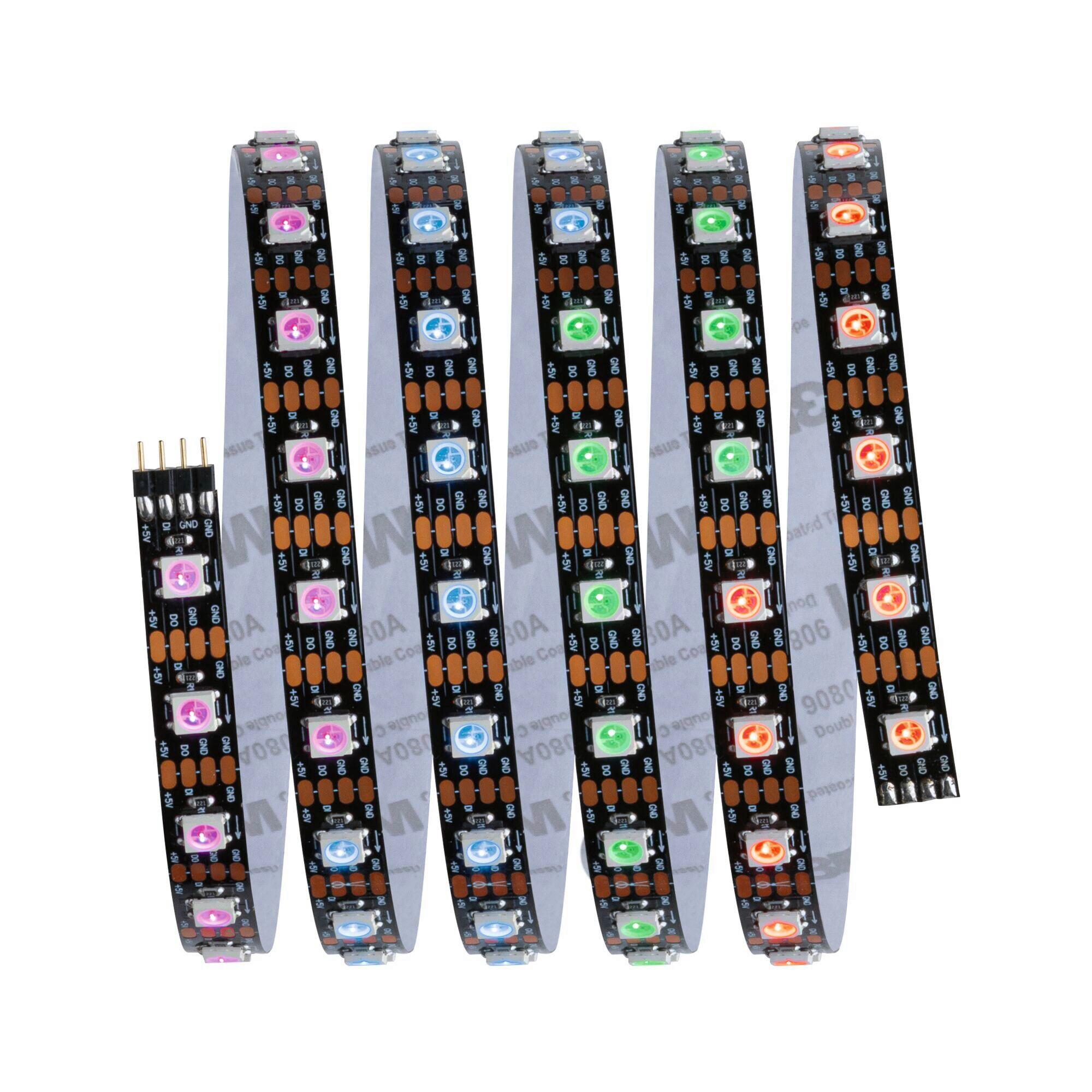 LED-Strip Entertain max. 4,8 Watt - Schwarz, Basics, Metall (150,0/1,0/0,2cm) - Paulmann