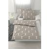 Posteljina Retro Xxl 200x200/2x60x80cm - sivo-smeđa/bijela, Moderno, tekstil (200/200cm) - Mömax