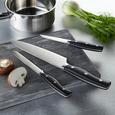 Messerset Rösle Pura 3 Tlg - Silberfarben/Schwarz, KONVENTIONELL, Kunststoff/Metall - Rösle Messerset Rösle Pura 3 Tlg - Silberfarben/Schwarz, KONVENTIONELL, Kunststoff/Metall - Rösle