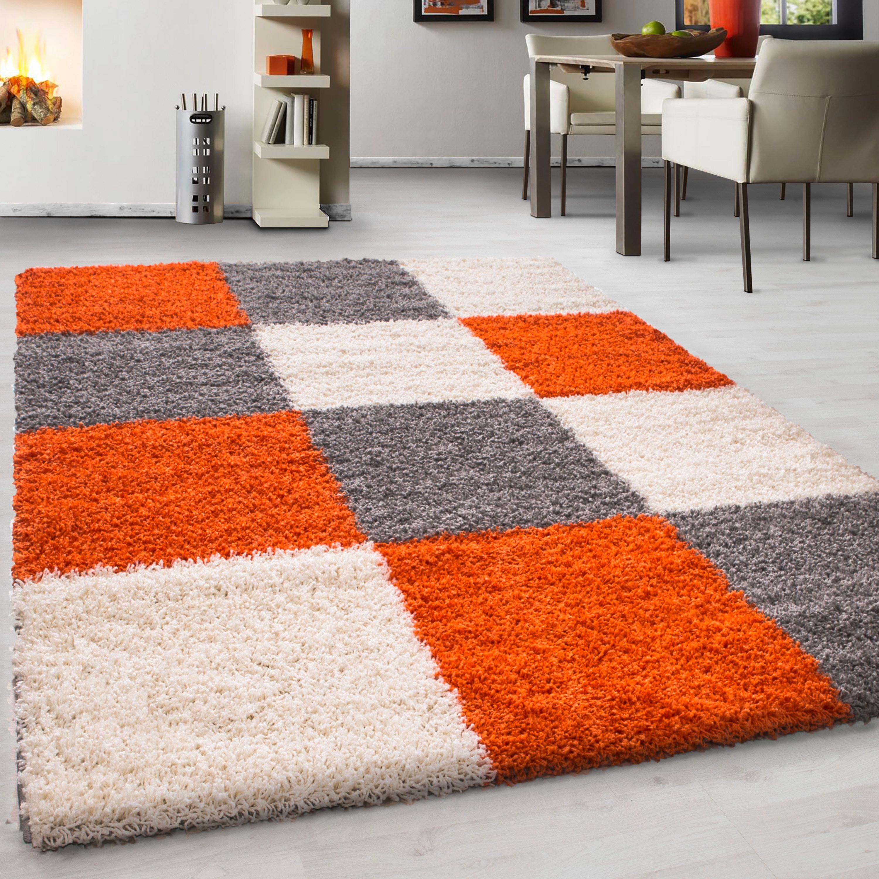 Preproga Z Visokim Florom Life, Terakota, 60x110cm - terakota, Konvencionalno, tekstil (60/110cm) - Novel