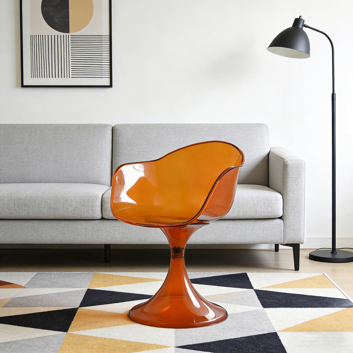Designsessel Zino -Trend- - Braun, Lifestyle, Kunststoff (50,5cm) - Mömax