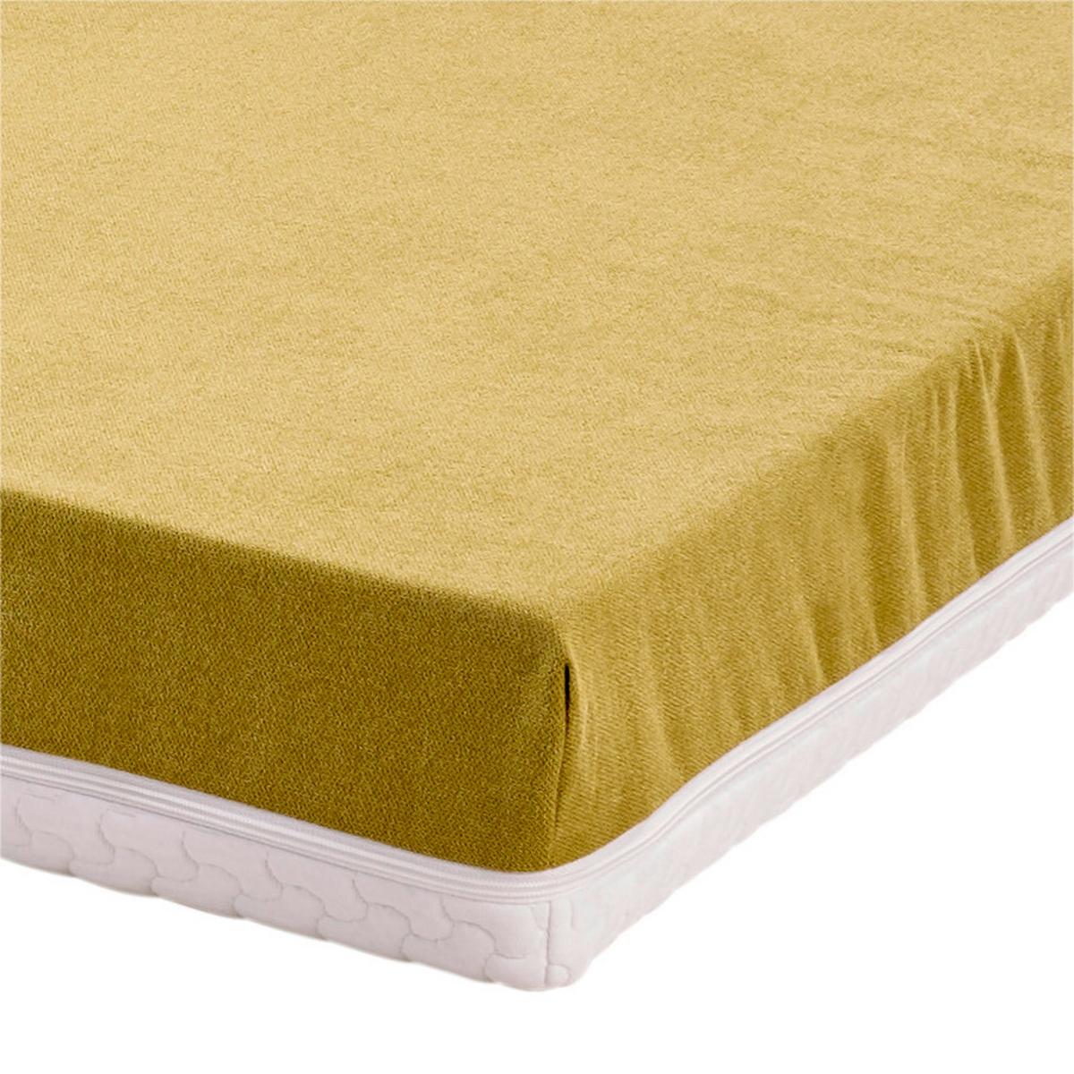Madrac S Džep. Opruž. Jezgrom Enjoy - Mia - bijela/žuta, tekstil (90/200cm) - Primatex