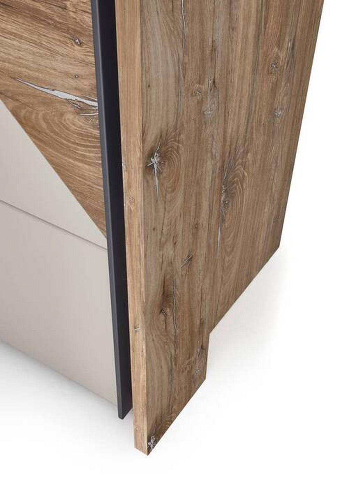 Ramă pentru dulap Julia - culoare lemn stejar, Konventionell, material pe bază de lemn (280/230/17,5cm)