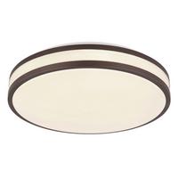 Stropna Led-svetilka Betha, S Sijalko - bela/barve kapučina, Konvencionalno, kovina/umetna masa (34/7cm) - Globo