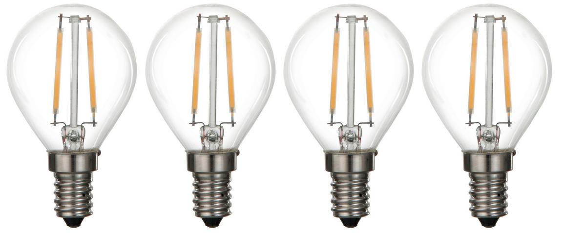 Led Žarulja Multi - prozirno, staklo/metal (4,5/7,6cm) - Modern Living