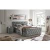Boxspringbett Cashfield 8 ca. 180x200 cm Grau - Grau, MODERN, Holzwerkstoff/Kunststoff (180/200cm) - MID.YOU