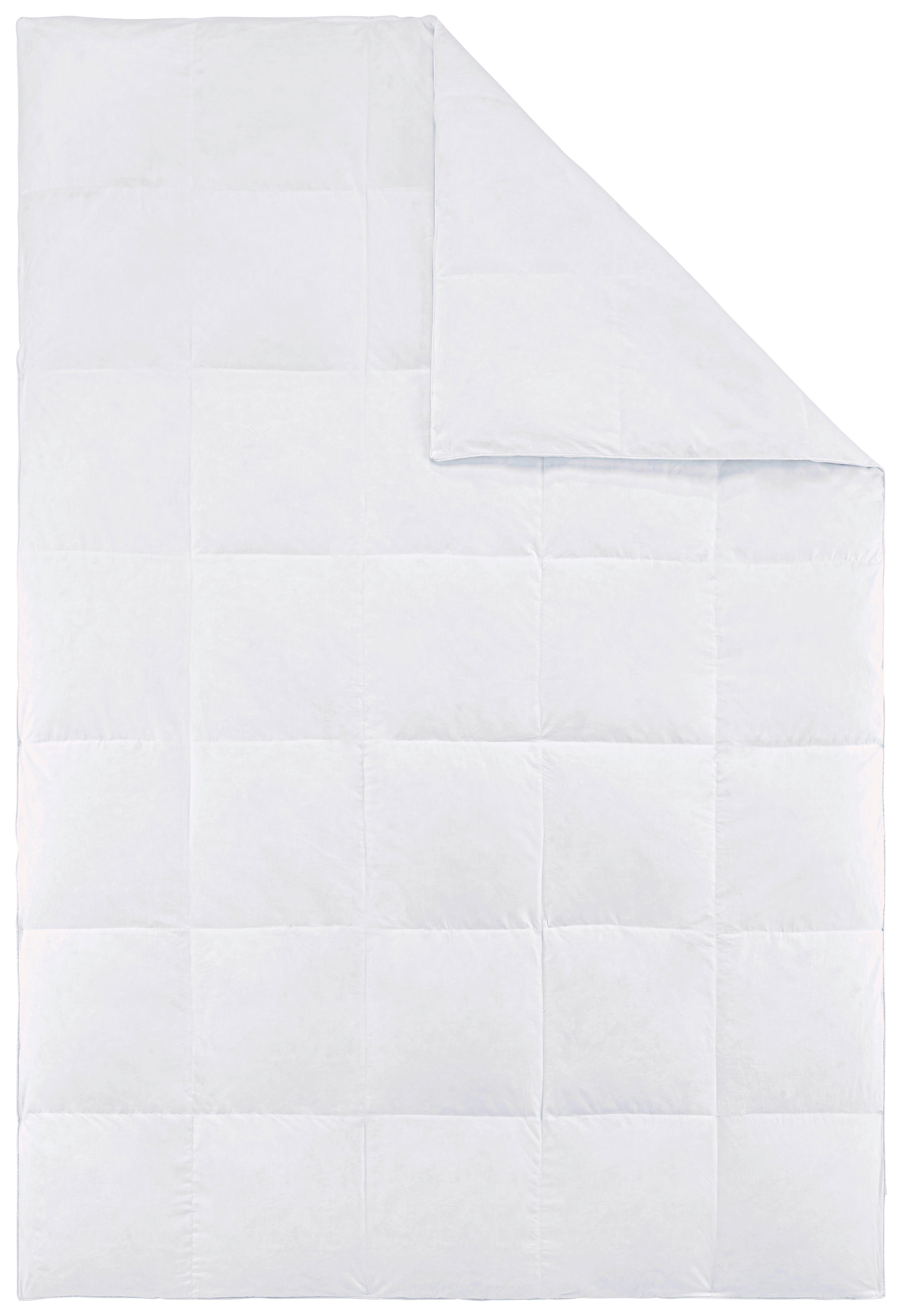 BETTDECKE DONNA - Weiß, Textil (135/140/200cm) - Modern Living