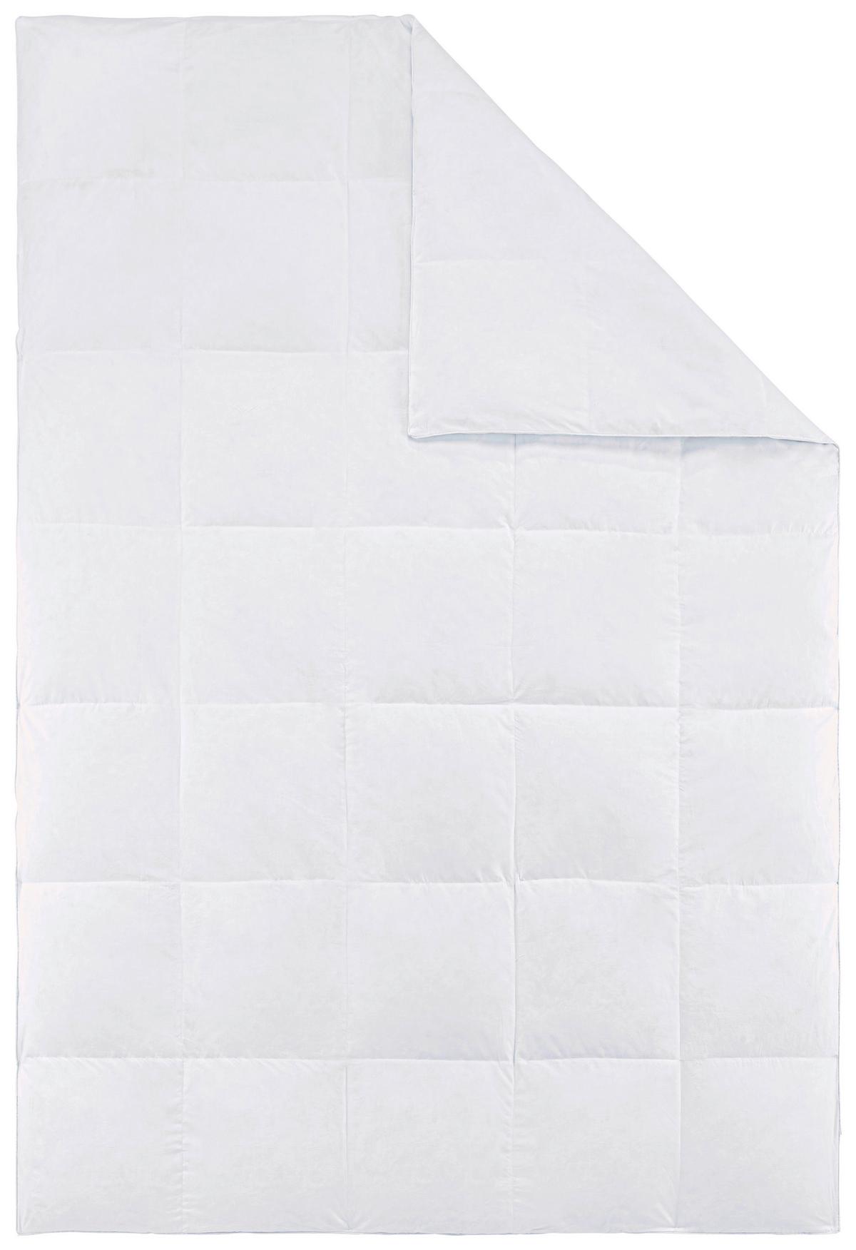BETTDECKE DONNA - Weiß, Textil (135/140/200cm) - Modern Living