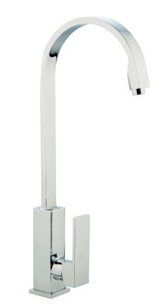 Küchenarmatur Tokyo in Chromfarben - Chromfarben, Lifestyle, Kunststoff/Metall (41,1cm) - Schütte