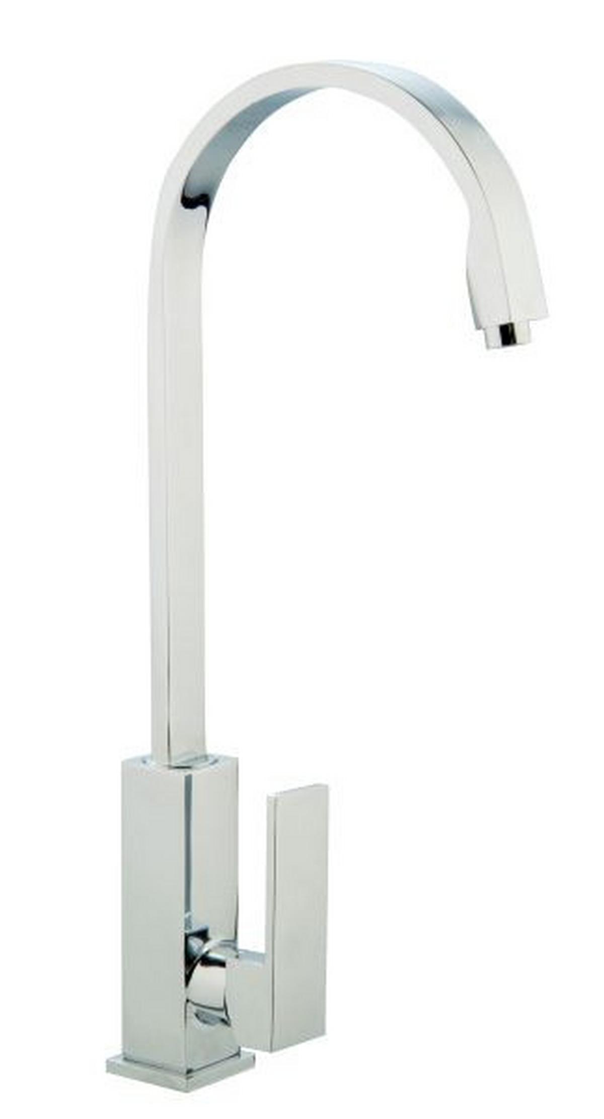 Küchenarmatur Tokyo in Chromfarben - Chromfarben, Lifestyle, Kunststoff/Metall (41,1cm) - Schütte