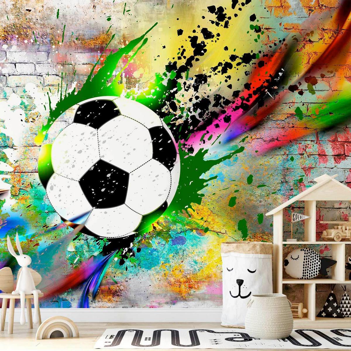 Fototapeta Urban Gameplay, 300x210cm - večbarvno, Trendi, tekstil (300/210cm) - artgeist