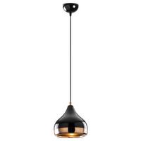 LAMPA SUFITOWA 3808007701 - czarny wysoki połysk/kolor złoty, Trend, metal (112/17/17cm) - P & B