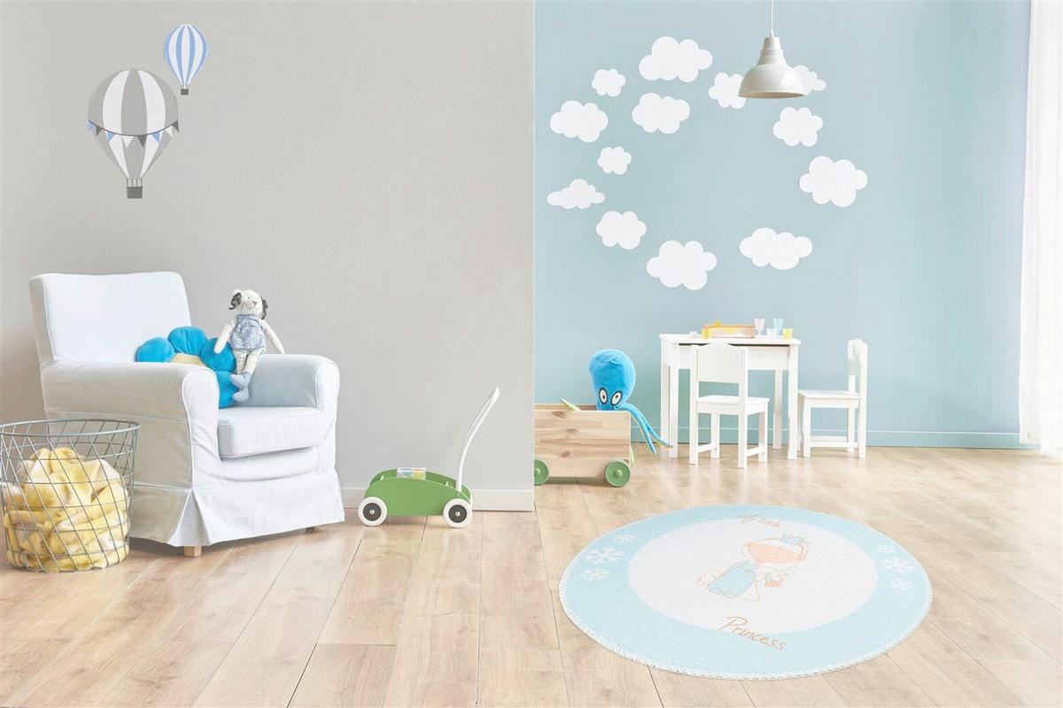 Kinderteppich Bambini 100 Mint - Mintgrün, Basics, Textil (160/160cm) - Kayoom