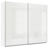 DULAP USI CULISANTE FELDKIRCH - alb/alb lucios intens, Modern, material pe bază de lemn (271/229/62cm)
