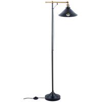 Stoječa Svetilka Lenius - črna, Trendi, kovina - Globo