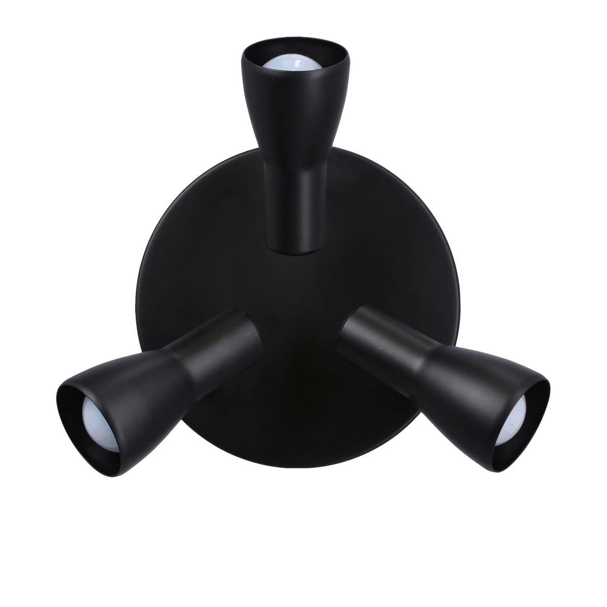 Reflektor Picardo - crna, Trend, metal (29/29/8cm)