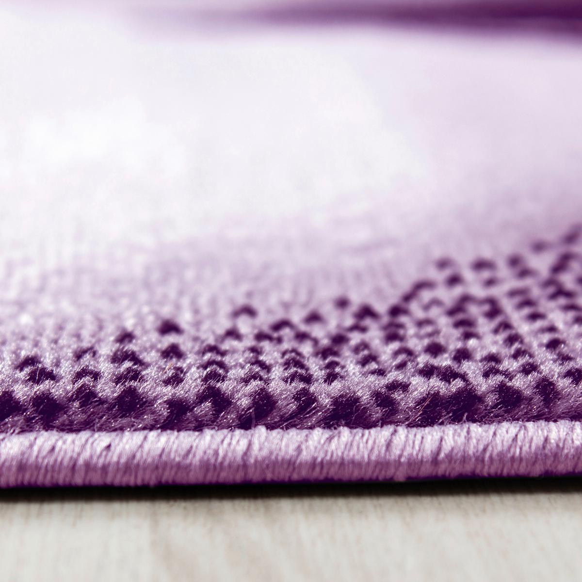 Tekač Plus, Vijolična, Ca. 80x300 Cm - lila/bela, Design, tekstil (80/300cm) - Novel