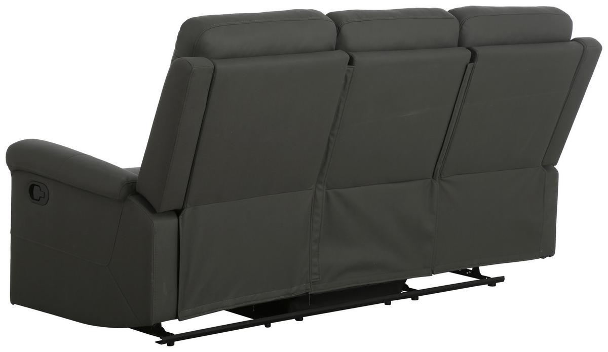 Trosed Trevo, Temno Siva - temno siva, Konvencionalno, kovina/tekstil (201/106/94cm) - P & B