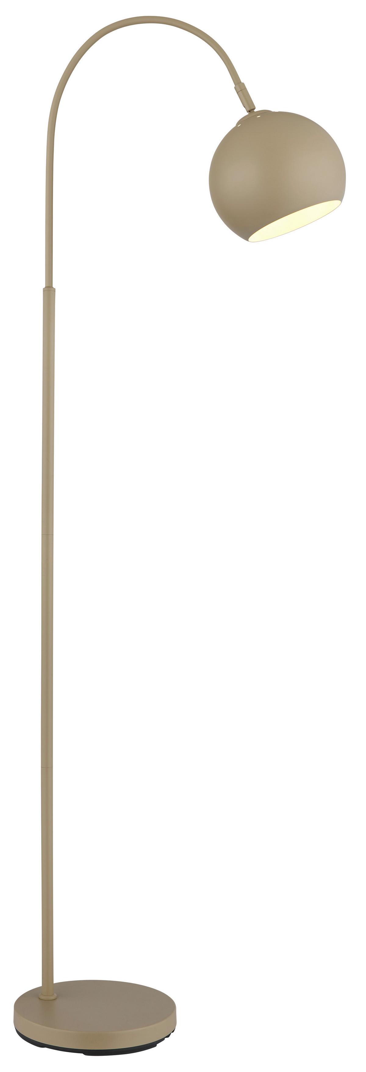 Podna Svjetiljka Benno - boje pijeska/crna, Basics, metal/plastika (46/25/150cm) - Globo