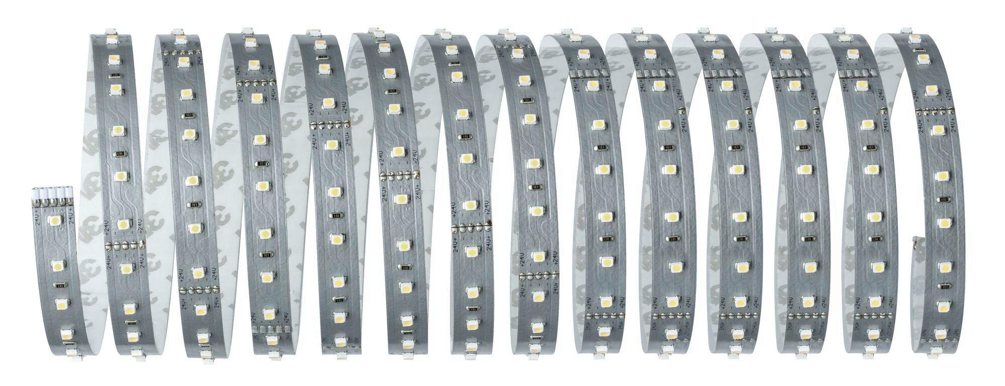 LED-Strip 70605 in Silberfarben max. 28 Watt - Silberfarben, Basics, Metall (500-1300cm) - Paulmann