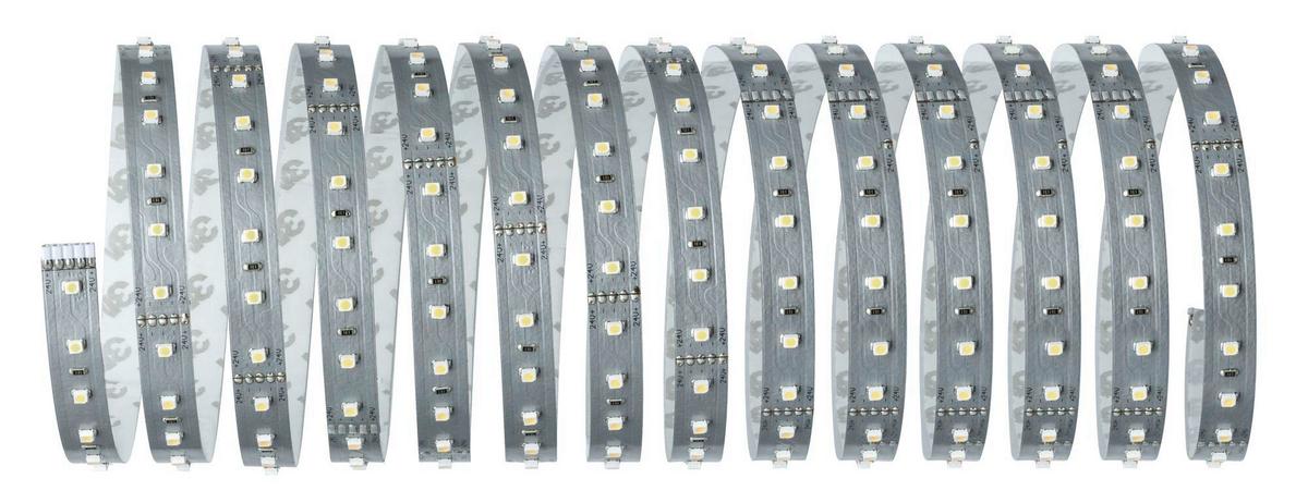 LED-Strip 70605 in Silberfarben max. 28 Watt - Silberfarben, Basics, Metall (500-1300cm) - Paulmann