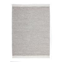 Webteppich Natura 110 Natural/grau 80x150 - Naturfarben/Grau, Basics, Textil (80/150cm) - Kayoom