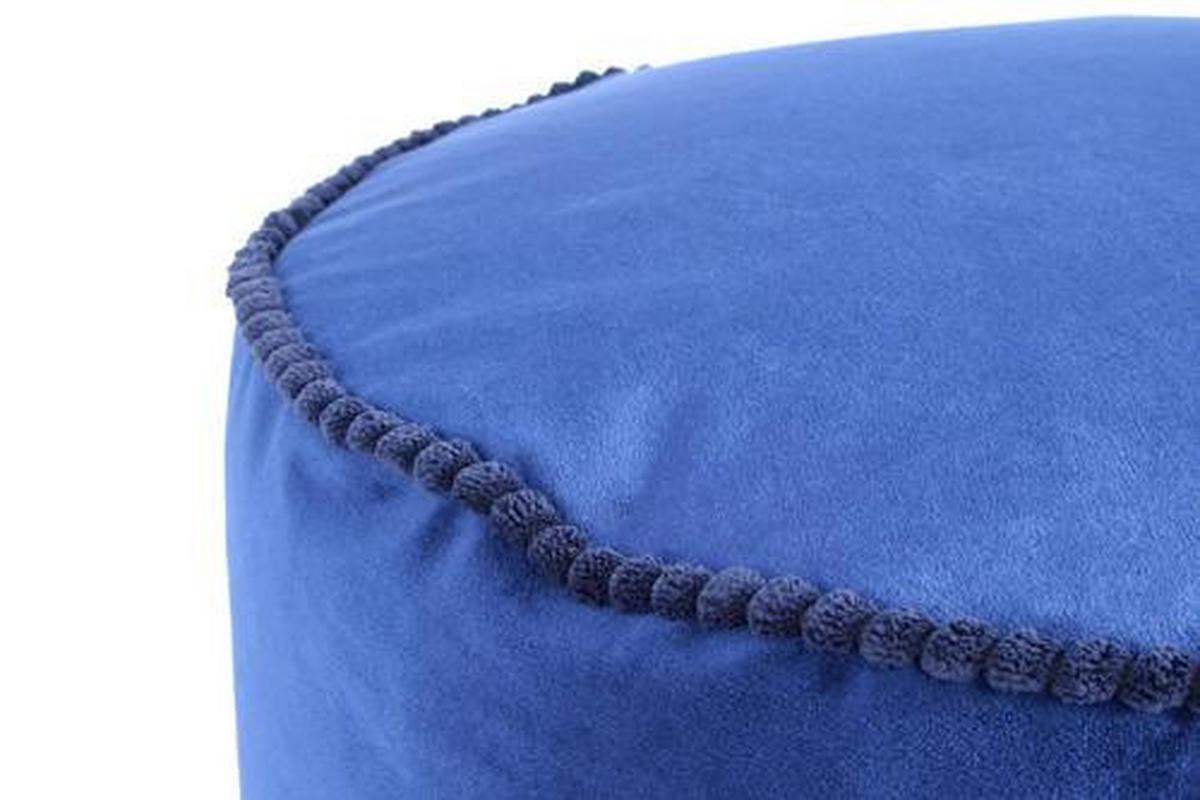 POUF XTY35 - Blau, Basics, Textil (47/32/47cm) - Kayoom
