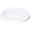 LED-TAKLAMPA LASSE - vit, Klassisk, plast (12,6/12,6/1,8cm) - Mömax