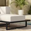 LOUNGEGRUPP MARLA - svart/akaciefärgad, Modern, metall/trä - Bessagi Garden