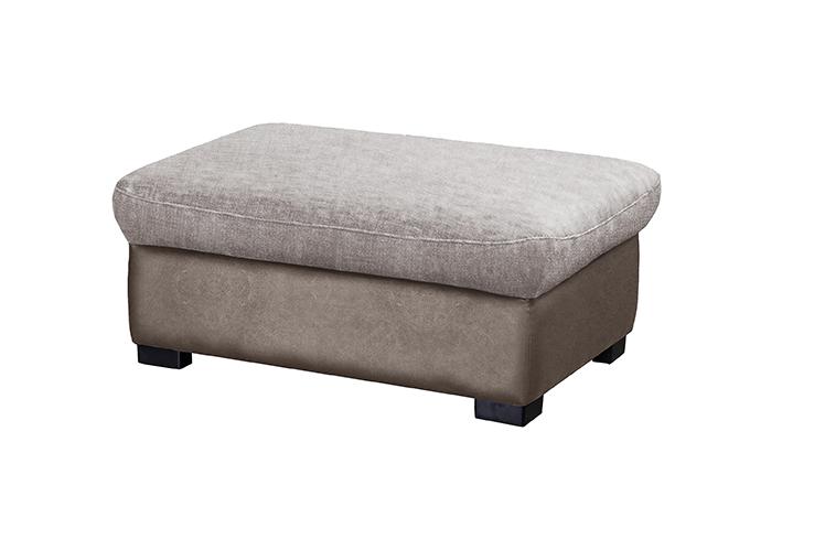 PUFA WYPOCZYNKOWA CHANCE - beżowy, Modern, tworzywo sztuczne/tkanina (101/73cm)