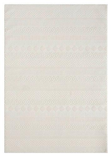 Webteppich Lima Creme ca. 160x230cm - Creme, KONVENTIONELL, Textil (160/230cm)