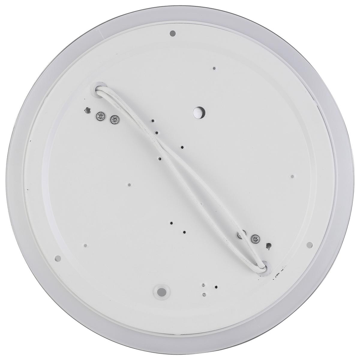Plafonieră Winfried - alb/culoare aluminiu, Modern, plastic/metal (30/9cm) - Mömax