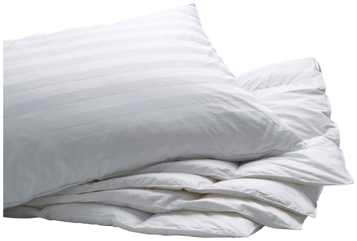 Ganzjahresduvet Skady Uno ca. 200x210cm - Weiss, Design, Textil (200/210cm) - Billerbeck