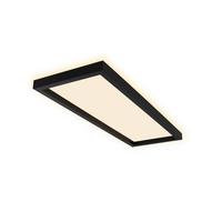 LED-Paneel Cadre Schwarz max. 22 Watt - Schwarz, Basics, Kunststoff (58,2/20,2/4,1cm) - Briloner