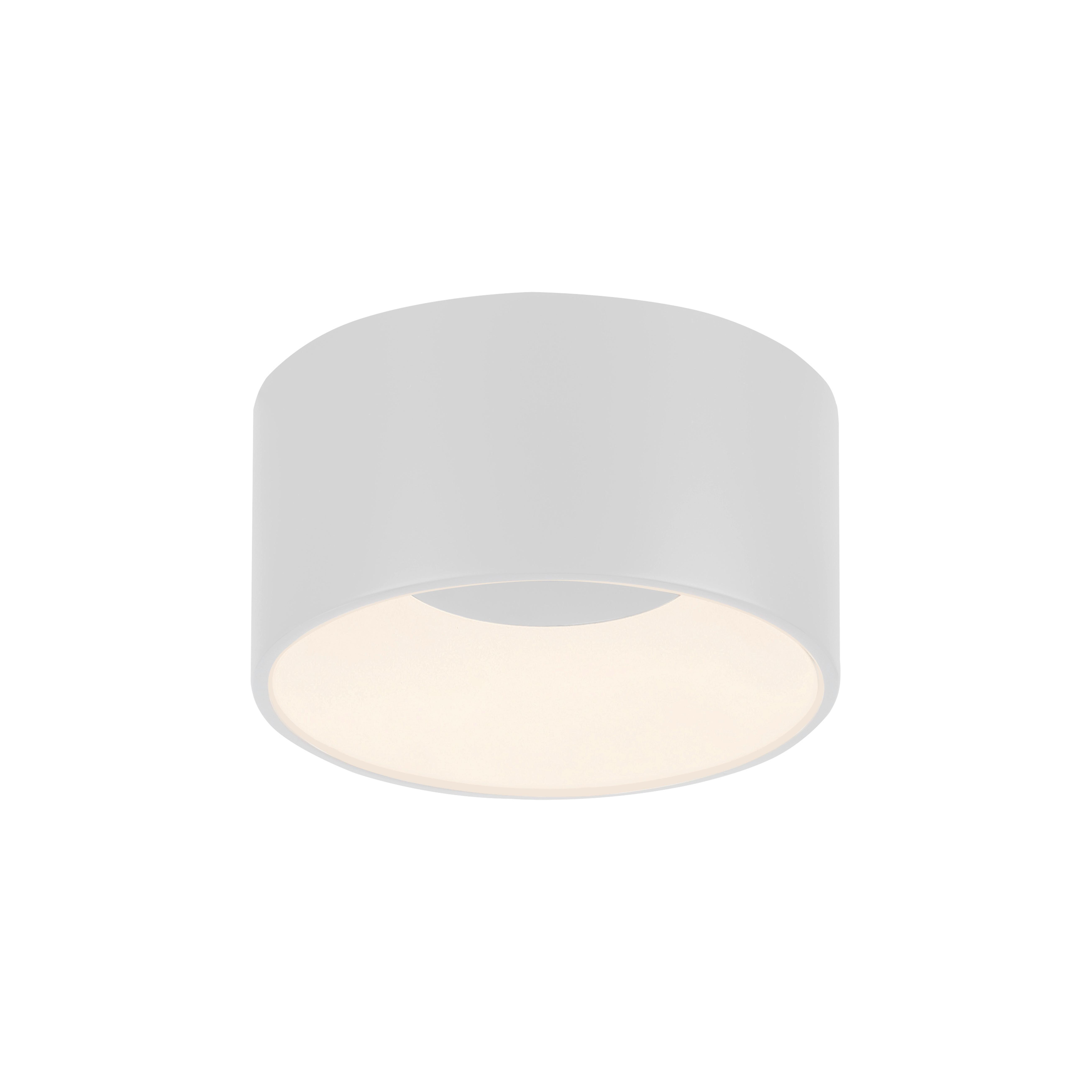 LED-Deckenleuchte Tanika Weiß max. 13 Watt - Weiß, MODERN, Kunststoff/Metall (16/16/8cm)