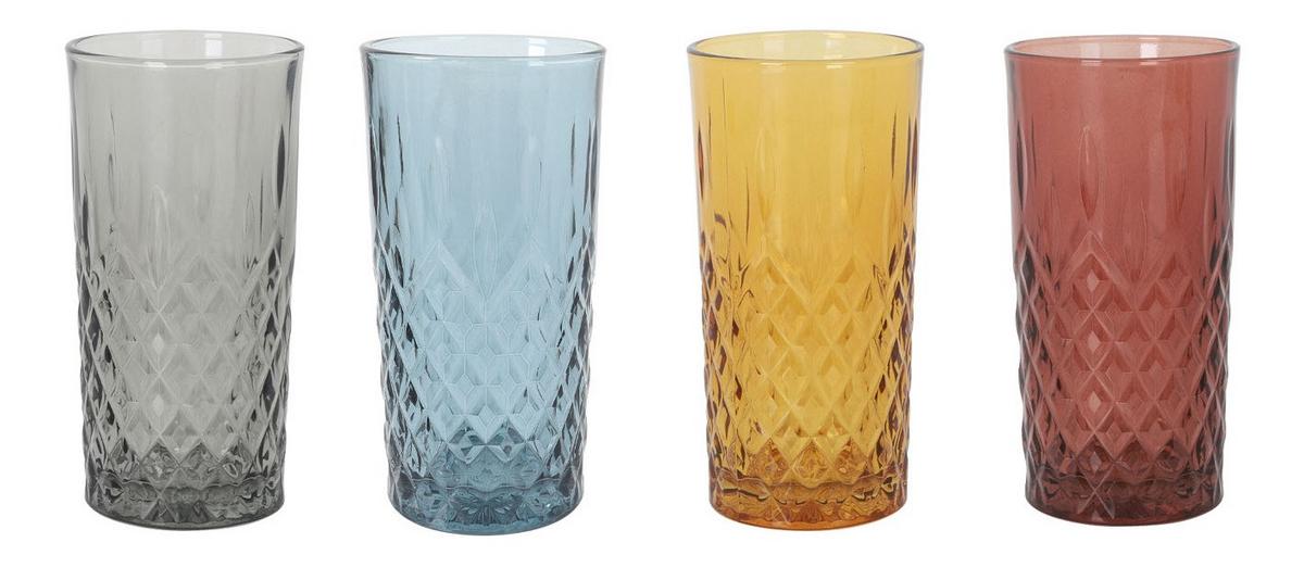 Set de pahare 4/1 Odin, cca. 356 ml - Basics (7,1/14,5cm)