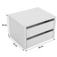 Anexă Cu Sertare Korbach - gri, Modern, compozit lemnos (60/39/45cm) Anexă Cu Sertare Korbach - gri, Modern, compozit lemnos (60/39/45cm)