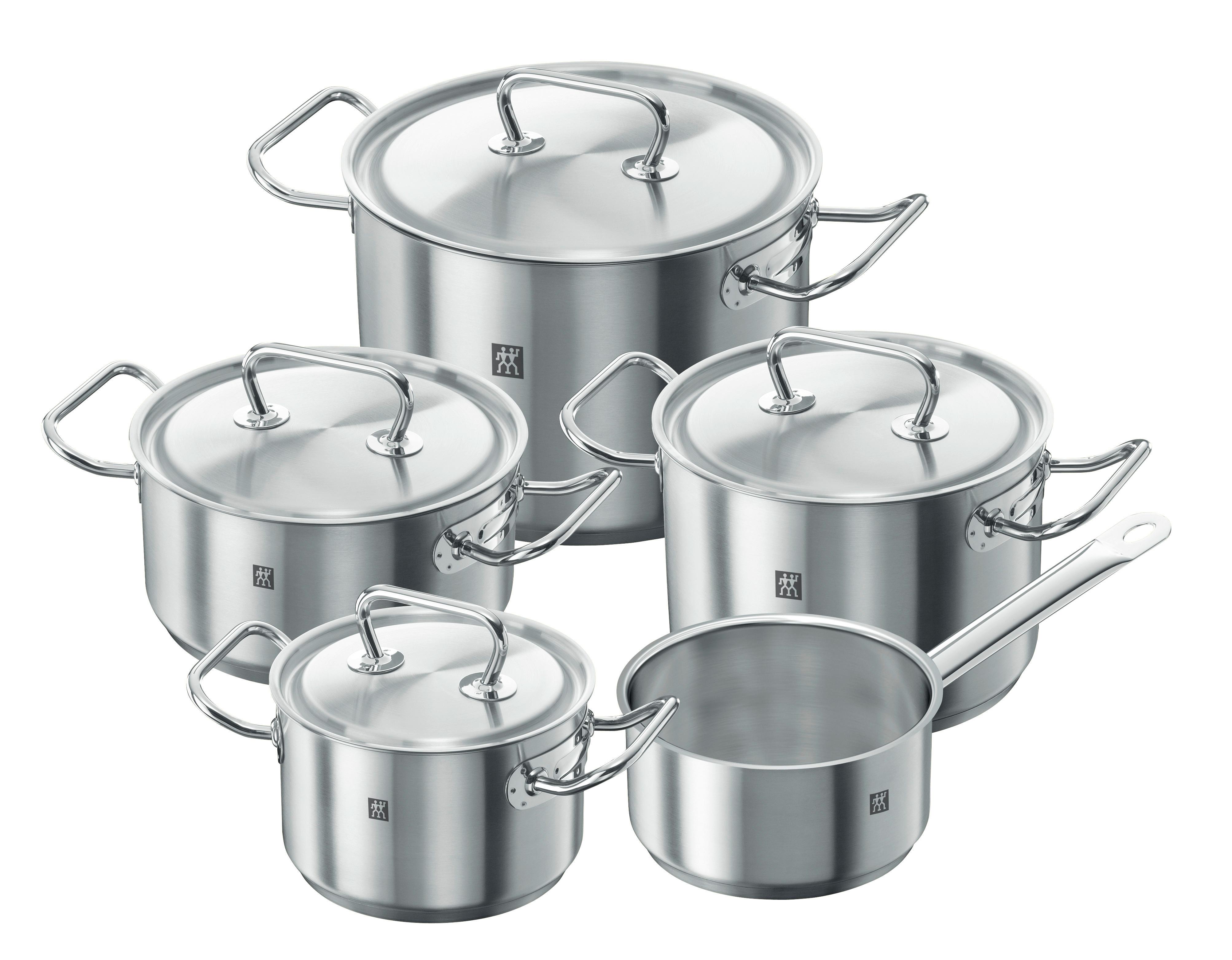 ZESTAW GARNKÓW 1005484 ZWILLING - kolor stalowy, Basics, metal - Zwilling